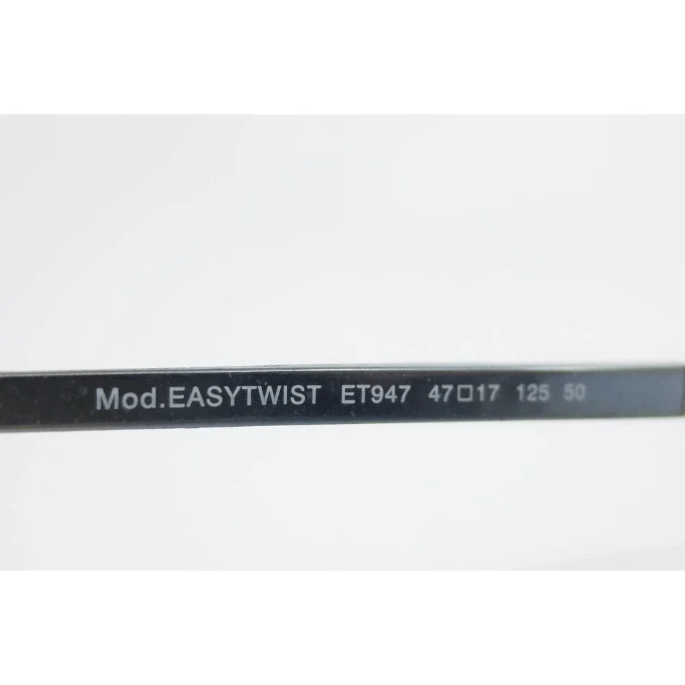 Easytwist ET947 Turboflex Blue Rectangular Eyeglasses Frames 47-17-125 50